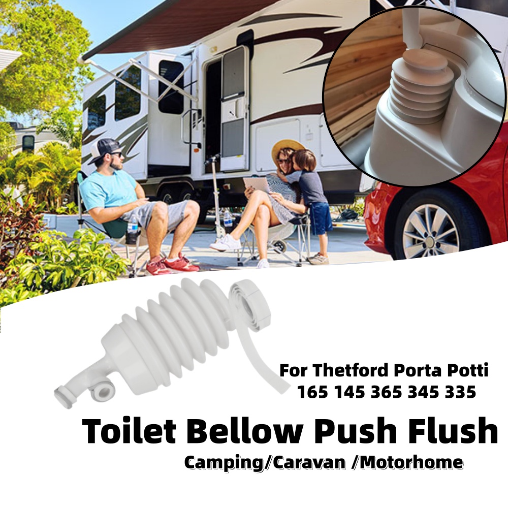 Camping - Dętka do spłukiwania toalety w kamperze,