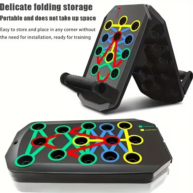1 szt. Składana, wielofunkcyjn – Push Up Board Foldable Multi Function recenzja i cena